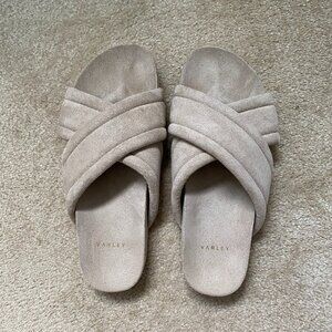 Varley Ronley Quilted Slides Size 10